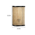 Tatami Rattan Wall Lamp