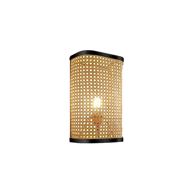 Tatami Rattan Wall Lamp