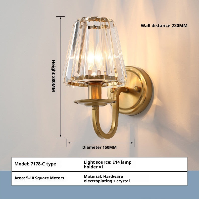 Crystal Wall Lamp