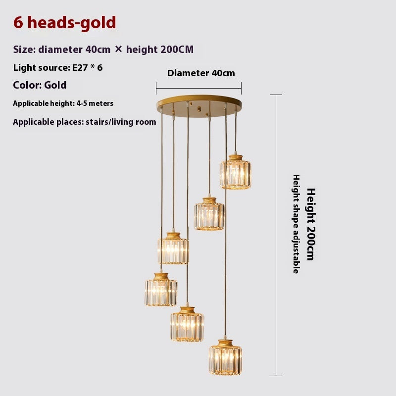 Long Chandelier Lamps