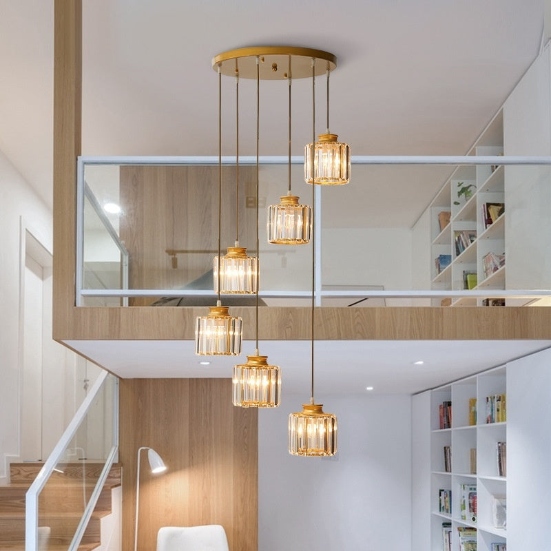 Long Chandelier Lamps