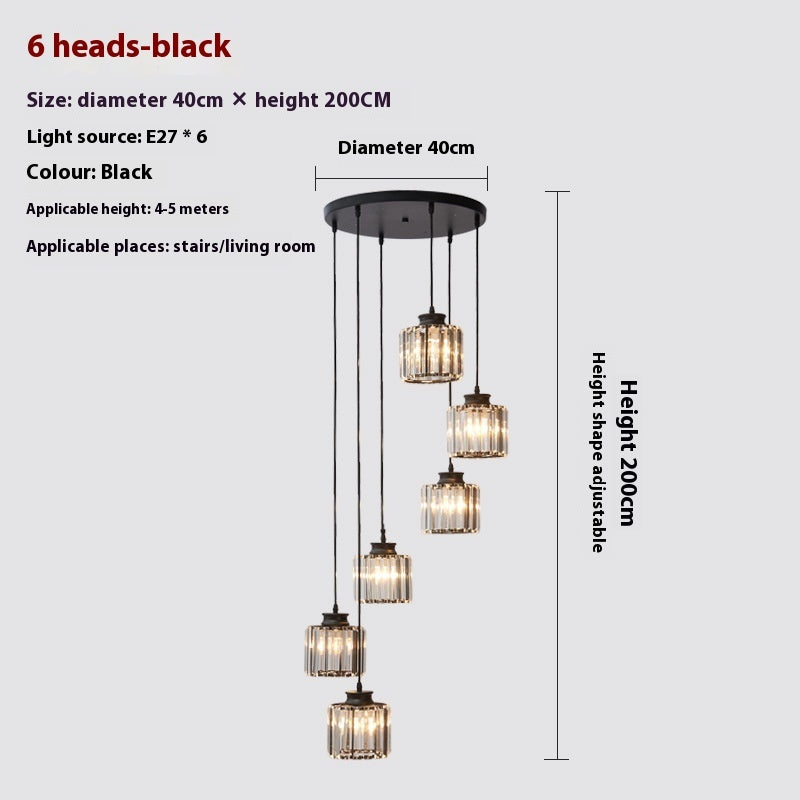 Long Chandelier Lamps