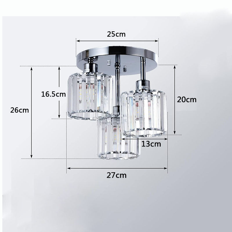 Modern Black Crystal Lamps