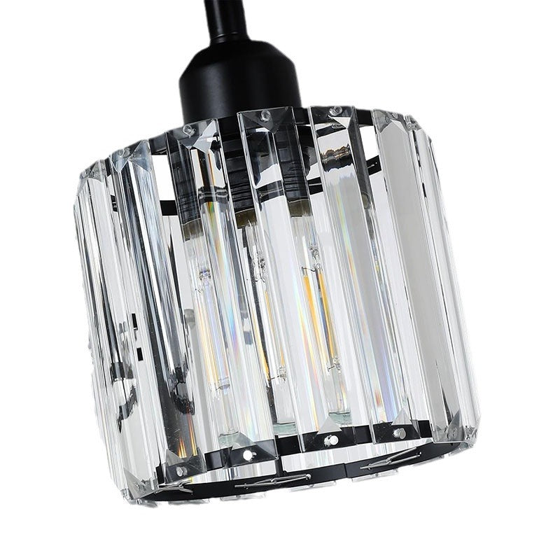 Modern Black Crystal Lamps