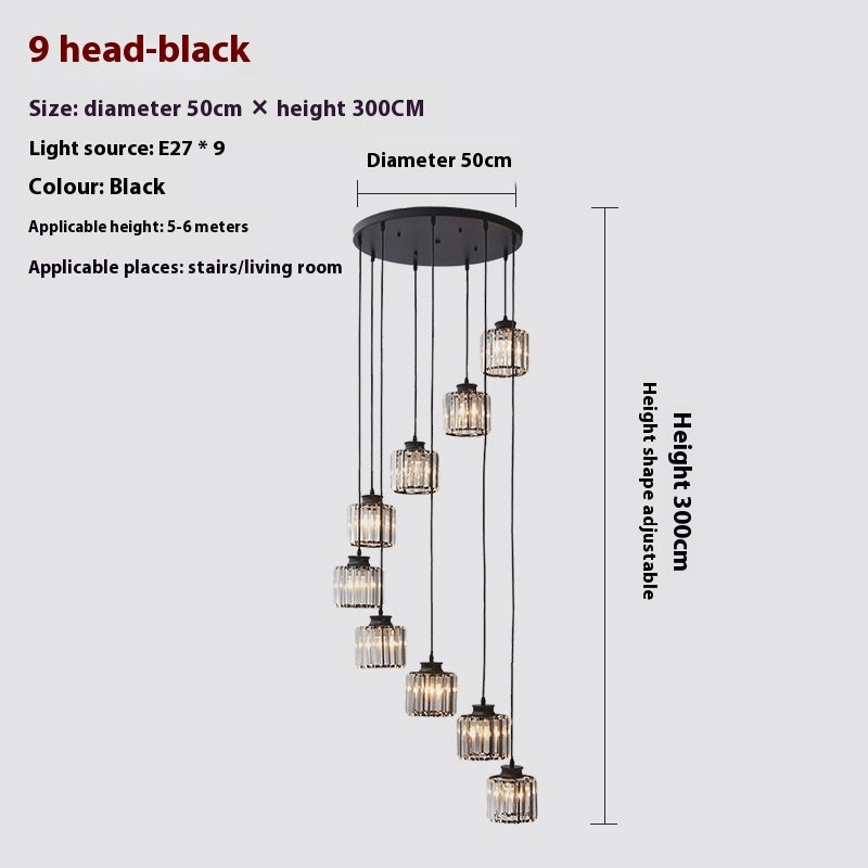 Long Chandelier Lamps