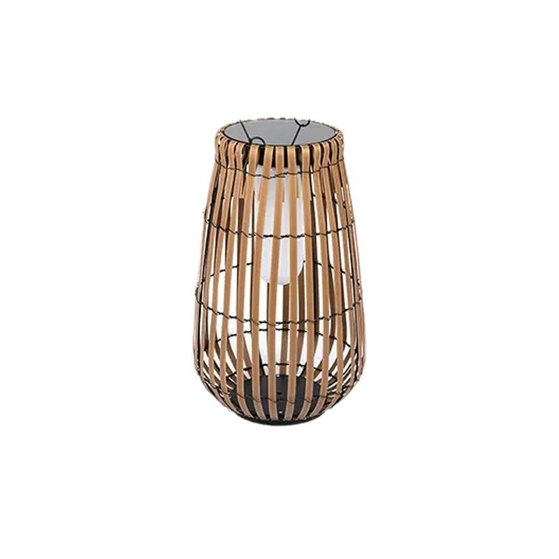Rattan Lawn Portable Light