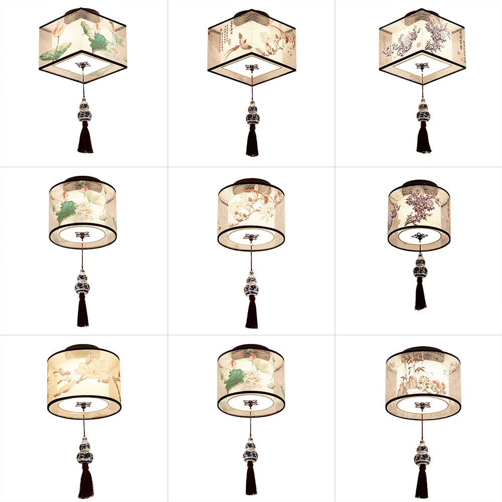 Chinese Round Lamp