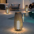 Rattan Lawn Portable Light