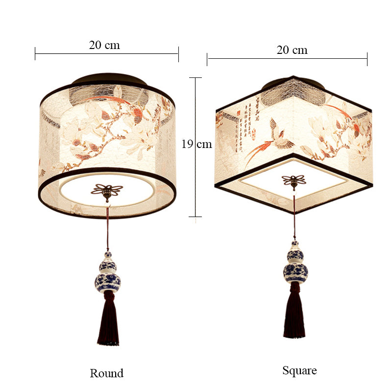 Chinese Round Lamp