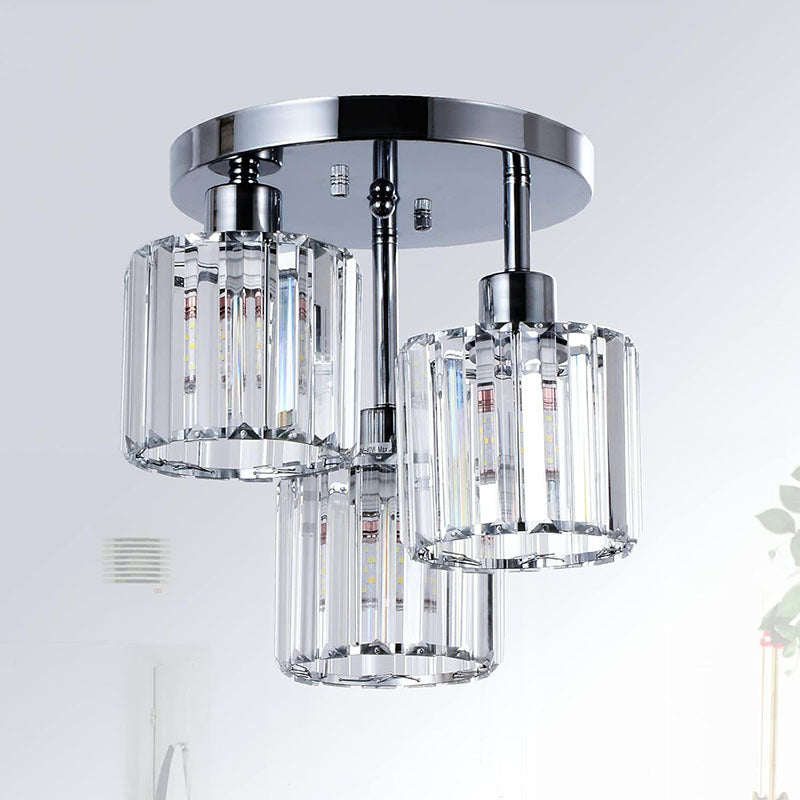 Modern Black Crystal Lamps