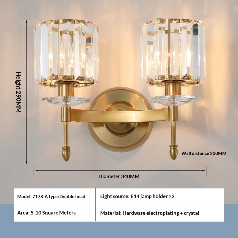 Crystal Wall Lamp