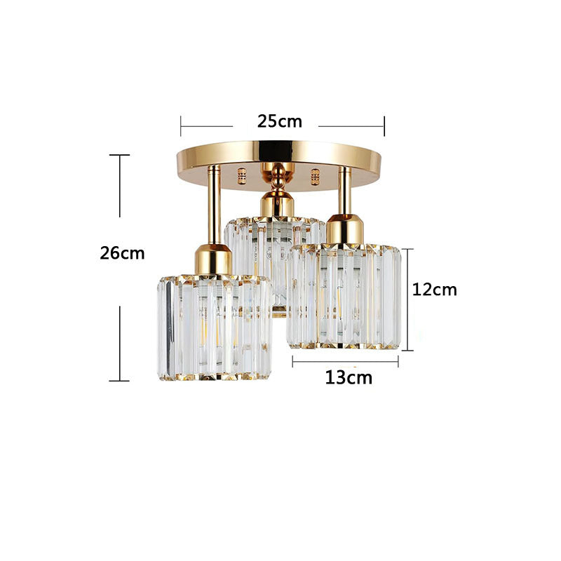 Modern Black Crystal Lamps