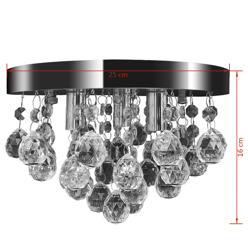 Chrome Ceiling Light