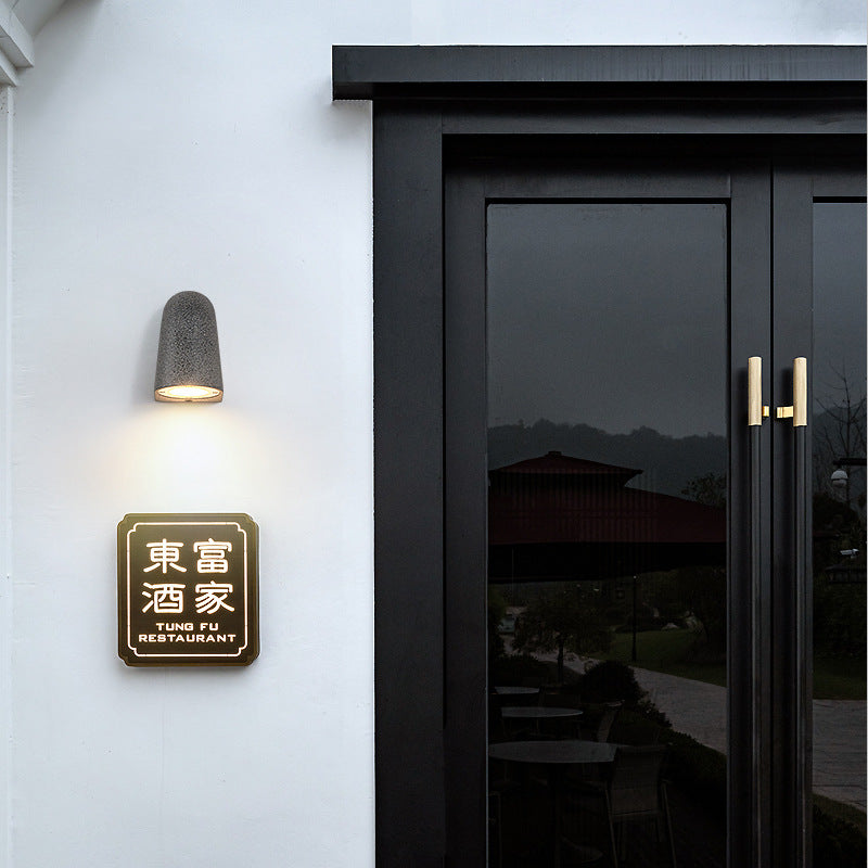 Cement Wall Outdoor Lamp