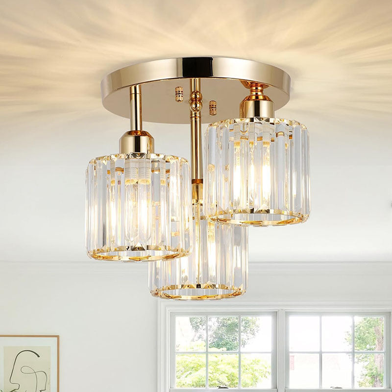 Modern Black Crystal Lamps